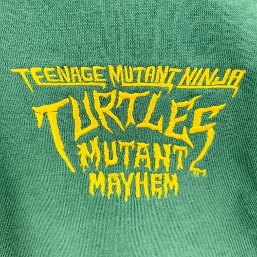 Nickelodeon TMNT Mutant Mayhem Green Kids Long Sleeve Fleece Hoodie Size XL (14) - Picture 3 of 7