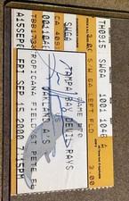 2000 Tampa Bay Devil Rays vs Oakland A’s Ticket Stub – Possible Barry Zito Autog