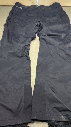 Columbia Snow Pants Men 2XLT Omni Tech Titanium Ski Board Black *READ Waterproof - Picture 13 of 13