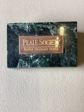 Rare Peale Society Marble Plaque, Marble Coll...