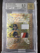 2021 Illusions Rookie Reflections Dual Patch Auto Trevor Lawrence Justin Fields 