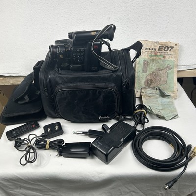 Canon Canovision 8 Video Camcorder E07 Profoto Travel Bag W/ Dividers Lot READ