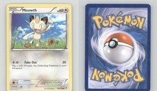 MEOWTH 106/149 COMMON BOUNDARIES CROSSED POKEMON LIGHTLY PLAYED on eBay