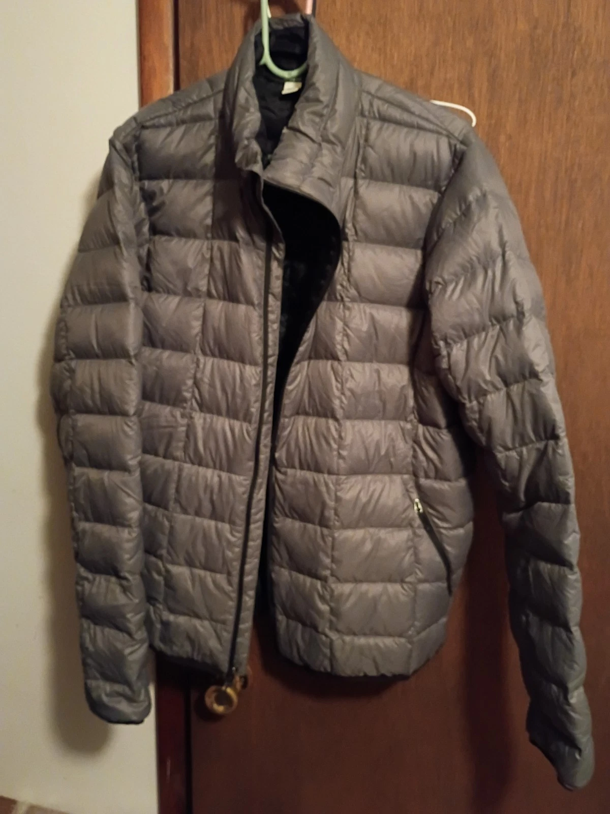 REI Co-op Down Jacket Black Mens XL 650-Fill Puffer Full Zip Lightweight 154167 - product detail image 1