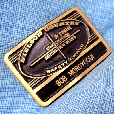 #ad Neilson Country Construction SA Belt Buckle Cortez Colorado DynaBuckle .GMP824 $39.99