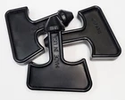 3 Pack Hand Held Protection EDC Self Defense Tool-ABS Plastic-FREE SHIPPING!