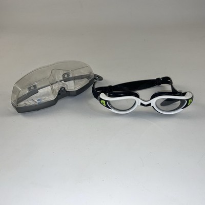 Aqua Sphere Kaiman Compact White Frame Clear Swim Goggles 