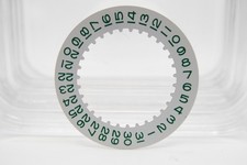 Rolex Date indicator white, green numbers 3186-16201