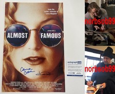 KATE HUDSON & CAMERON CROWE SIGNED ALMOST FAMOUS 12x18 PHOTO w/EXACT PROOF & COA