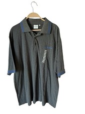BOEING aerospace JETS PLANES VINTAGE Y2K MEN LARGE PIQUE POLO SHIRT SHORT SLEEVE
