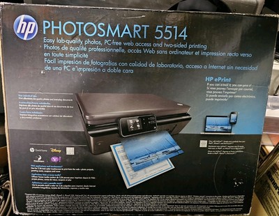 HP Photosmart 5514 All-In-One Inkjet Printer- New 886111614653| eBay