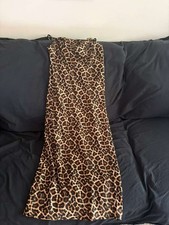 New With Tags Michael Kors Leopard Print Dress – Size S – Dark Camel – MSRP $110