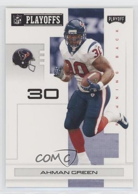 2007 Playoff NFL Playoffs Black 162/199 Ahman Green #41 0b6