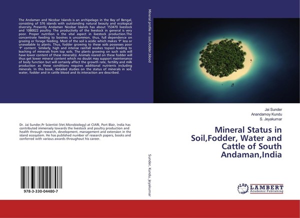 Mineral Status In Soil,Fodder, Water And Cattle Of South Andaman,India Jai Sunde-image
