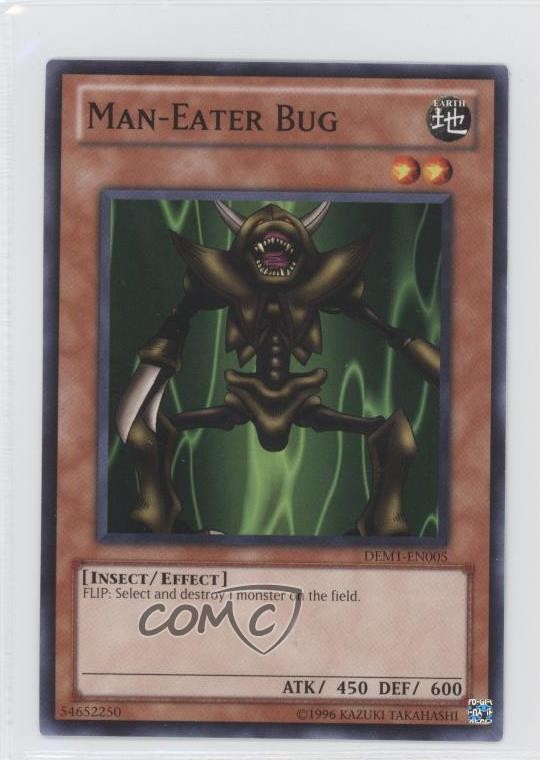 Man-Eater Bug YuGiOh Demo Pack Mall Tour Give-a-Way #DEM1-EN005