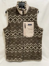Patagonia Women's Classic Retro-X Vest Size XL in Sweet Cedar Topsoil Brown NWOT