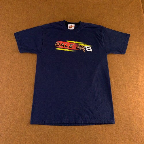 Vintage Dale Earnhardt Jr #8 Winners Circle Mens Size Large Blue Graphic T-Shirt