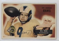 1955 Bowman Billy Wade Bill Wade #78 7bt