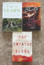 3 Book Lot: The Wager David Grann, Billy Dee Williams, Elizabeth Peters - Bundle