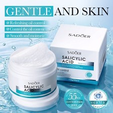 Salicylic Acid Cleansing Pads Oil Control Pore Minimizing Facial Toner Pads