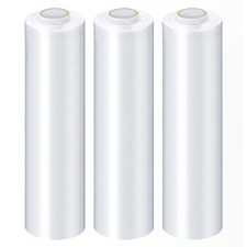 20" x 1000' Industrial Movers Stretch Wrap Clear Plastic Shrink Film 96 Rolls