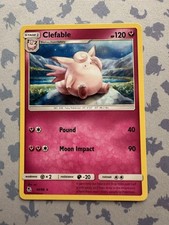 Clefable - 40/68 - Hidden Fates - Non Holo Rare - Fairy Type