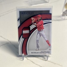 2022 IMMACULATE NICK CASTELLANOS 2-COLOR RELIC /25- PHILLIES