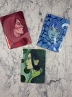 Original ACEO art woman portrait green alien lady series watercolor painting gia — photo 3