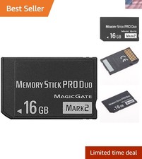 MS 16GB High Speed Memory Stick Pro DuoMark2 for PSP Accessories/Camera Memor...