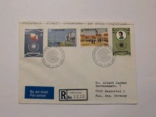 Gibraltar Satzbrief Luftpostbrief Air Mail nach Deutschland
