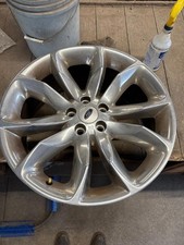 2011-2015 Ford Explorer Wheel Rim 20x8-12 Spoke Polished Curved Spokes Used