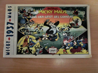 Walt Disney Micky Maus und der Geist des Gorillas 1937 Neudruck 1990