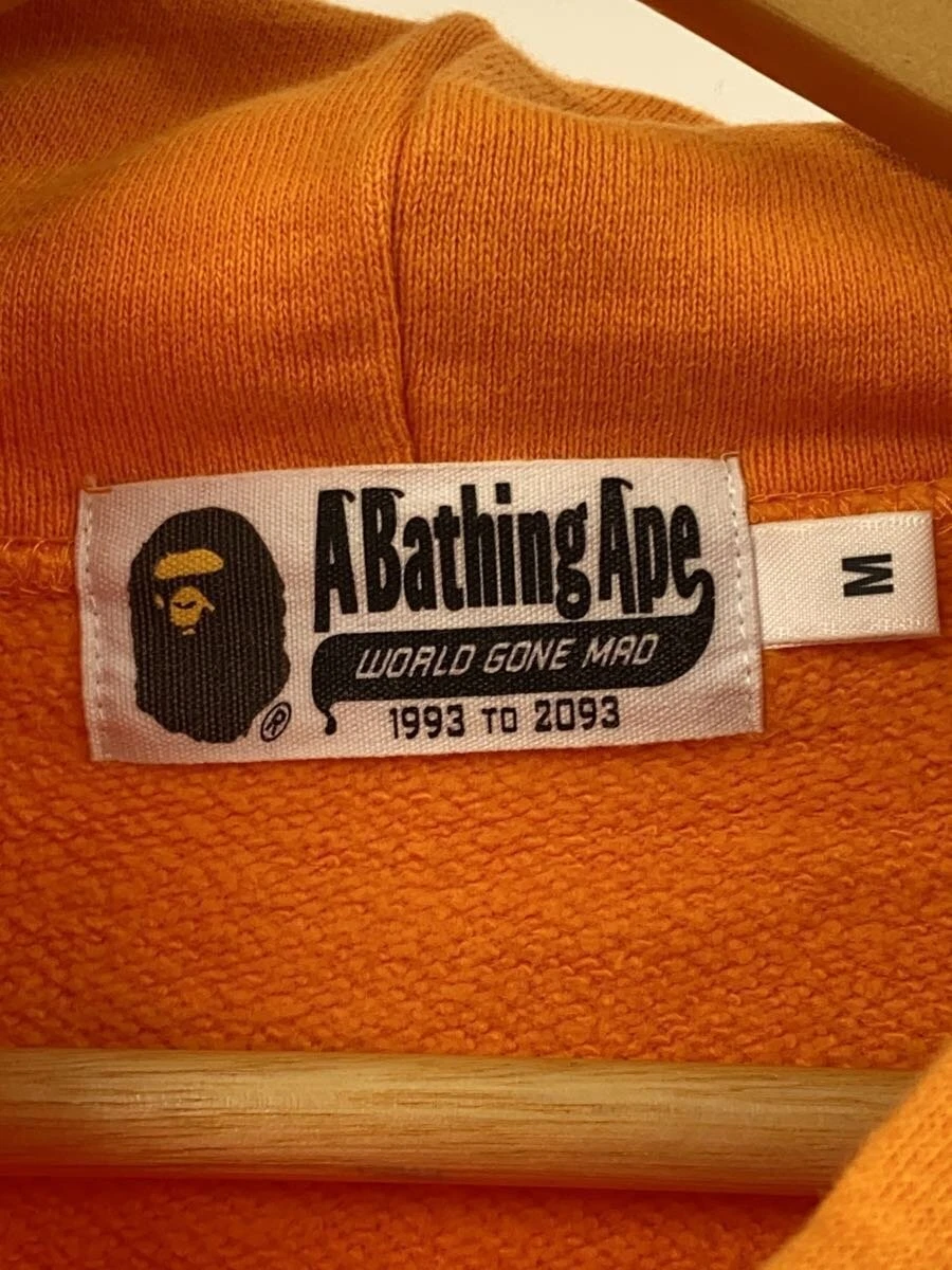 A BATHING APE (BAPE) Felpa con cappuccio A BATHING APE M cotone ORN 001PPJ301014M mondo impazzito