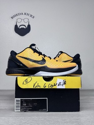 Size 12 - Nike Zoom Kobe 6 Yellow Black Lightbulb Rare 429659-700