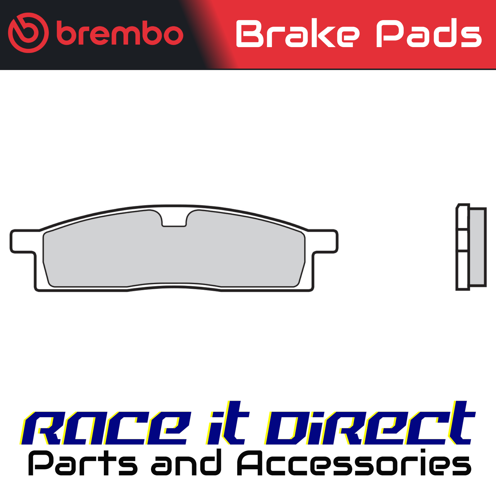 Brake Pads for YAMAHA YZ 80 1986-1993 Front OG Street Brembo - Image 7