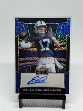 2025 Leaf Metal Ethan Grunkemeyer Auto 4/4 Blue Color Match Penn State  Bookend