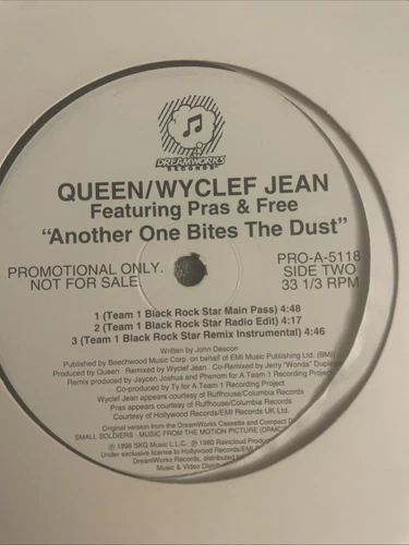 1998 - QUEEN FEATURING WYCLEF JEAN - ANOTHER ONE BITES THE DUST - DREAMWORKS PRO