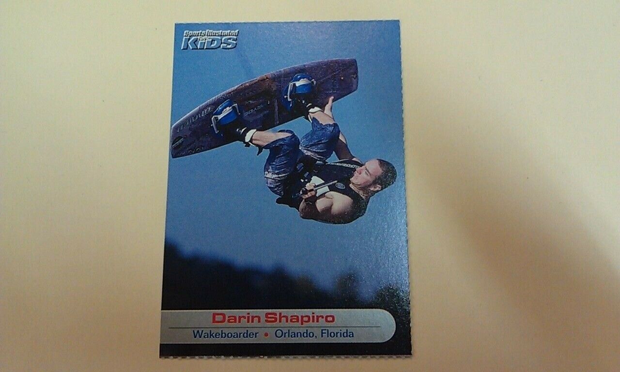 Darin Shapiro Wakeboarder #58 Sports Illustrated for Kids SI For Kids Olympics