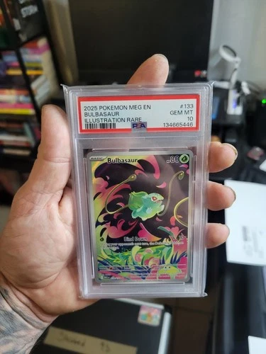 Pokemon PSA 10 Mega Evolution Illustration Rare Bulbasaur 133- READ DESCRIPTION