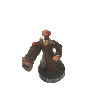 Star Wars Attacktix Plo Koon lose Tabletop Actionfigur Hasbro 2005 Spiel Spielzeug