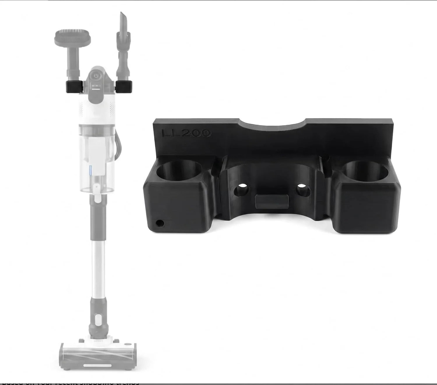 Wall Mount Holder for Levoit LVAC-300 Cordless Vacuum