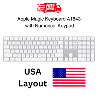 Apple Magic Keyboard with Numeric Keypad A1843 - Various Languages