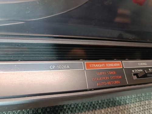 Onkyo CP-1026A Plattenspieler record player Riemen Gerissen - Bild 6 von 15