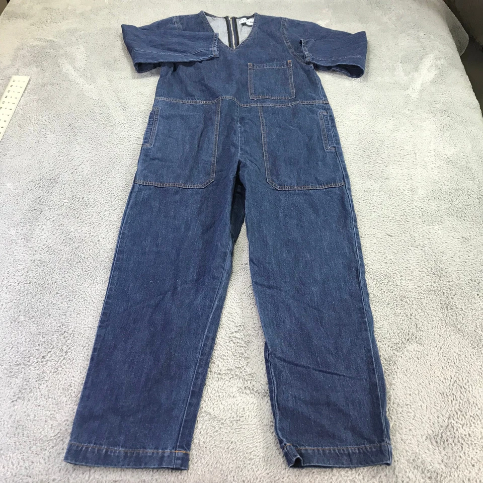 LF Markey Jumpsuit Womens 8 US Earlston Boilersuit Jumpsuit   Denim Jeans - Image 2 of 4