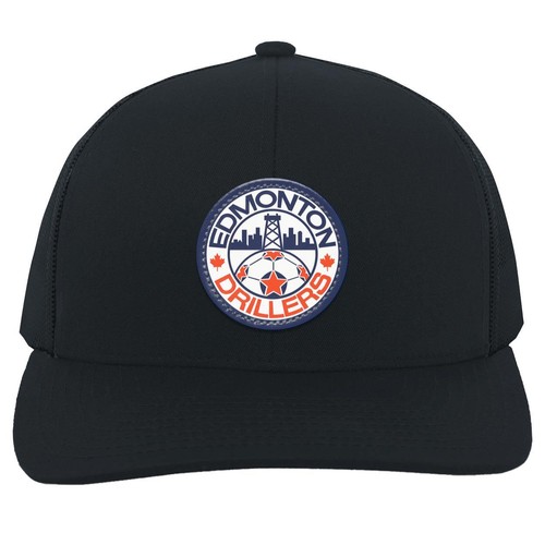 Edmonton Drillers Trucker Snapback Cap | NASL Soccer Team - Picture 4 of 5