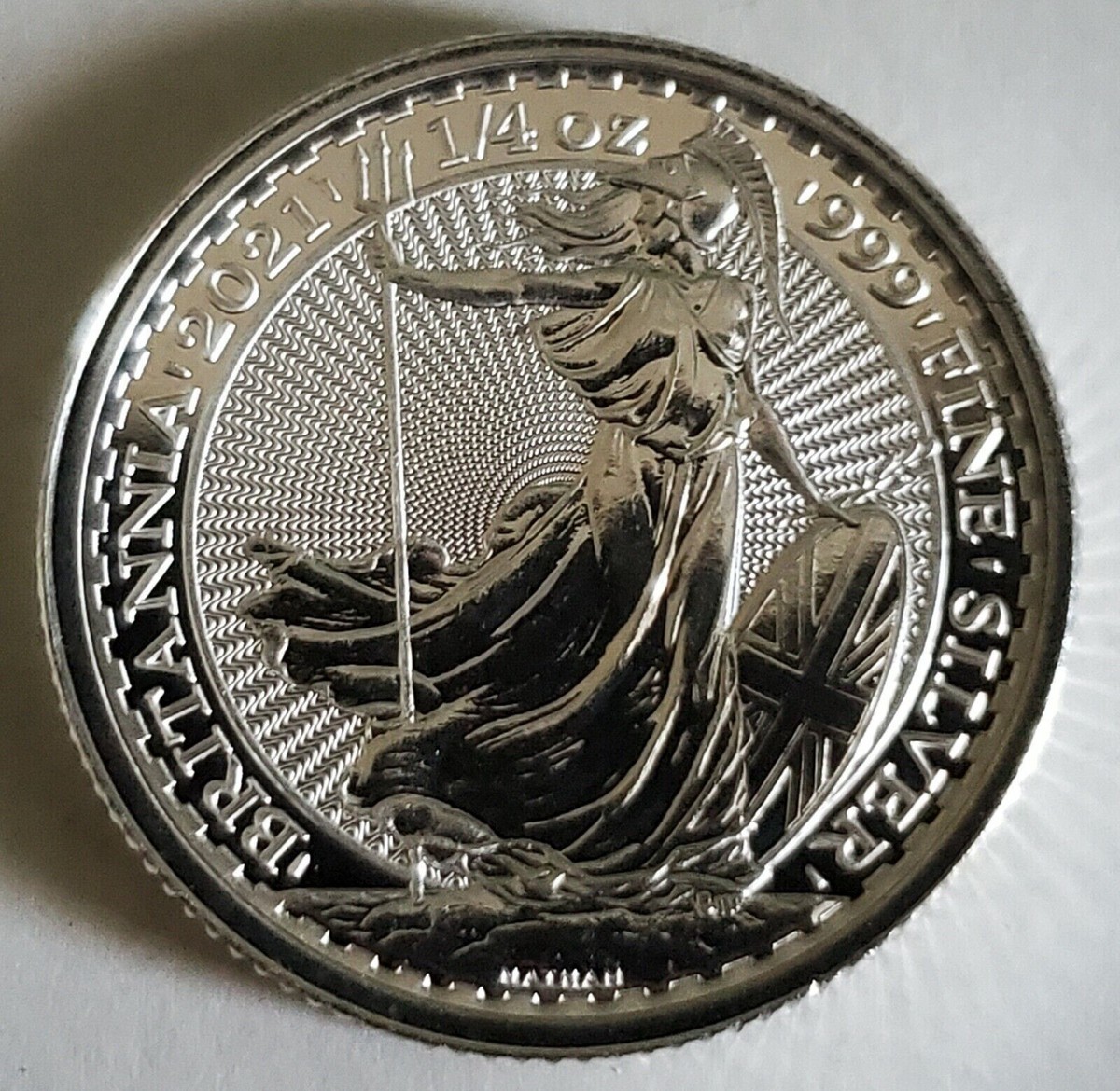 2021 Great Britain 1/4 oz Silver Britannia (BU) | eBay