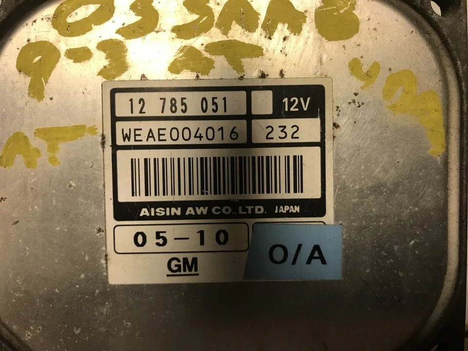 2003 SAAB 9-3 TRANSMISSÃO NO MÓDULO DE CONTROLE TCM 12 785 051 - Imagem 2 de 3