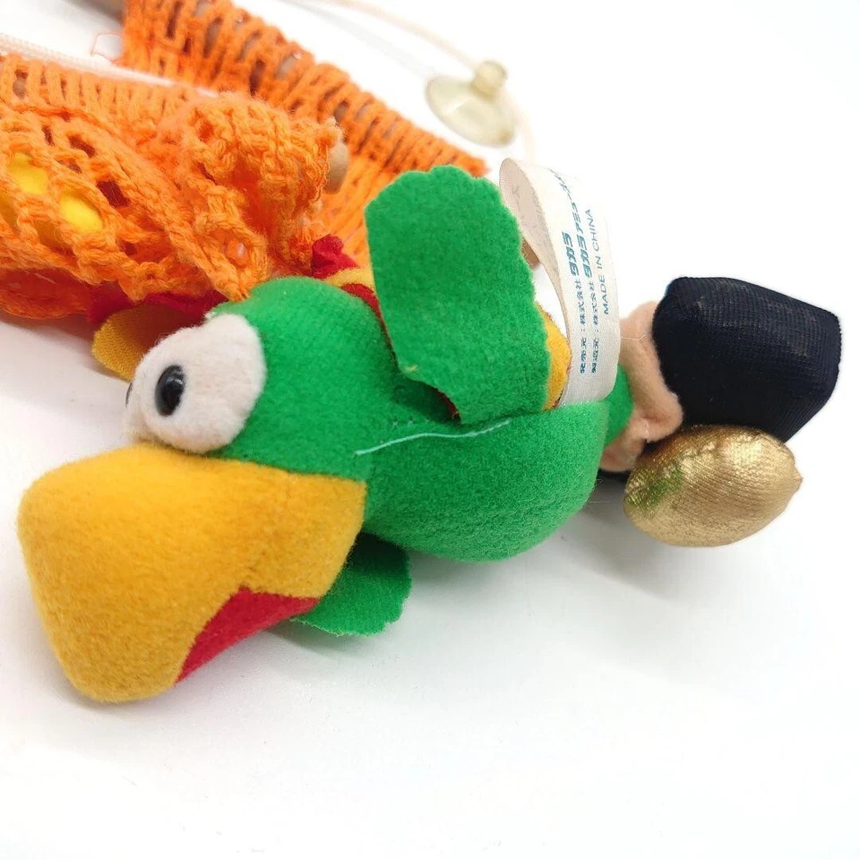 TAKARA Super Donkey Kong Parrot Squawks Nintendo Vintage Peluche Muñeca Hamaca Jp Foto 2 de 4