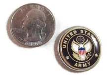 USA US ARMY 1976 BIRTHDAY LUCKY CHALLENGE QUARTER GOLF BALL MARKER