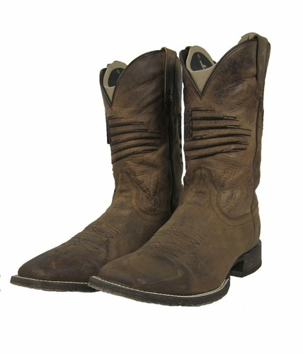 Ariat Men's Circuit Patriot Western Boots - Weathered Tan